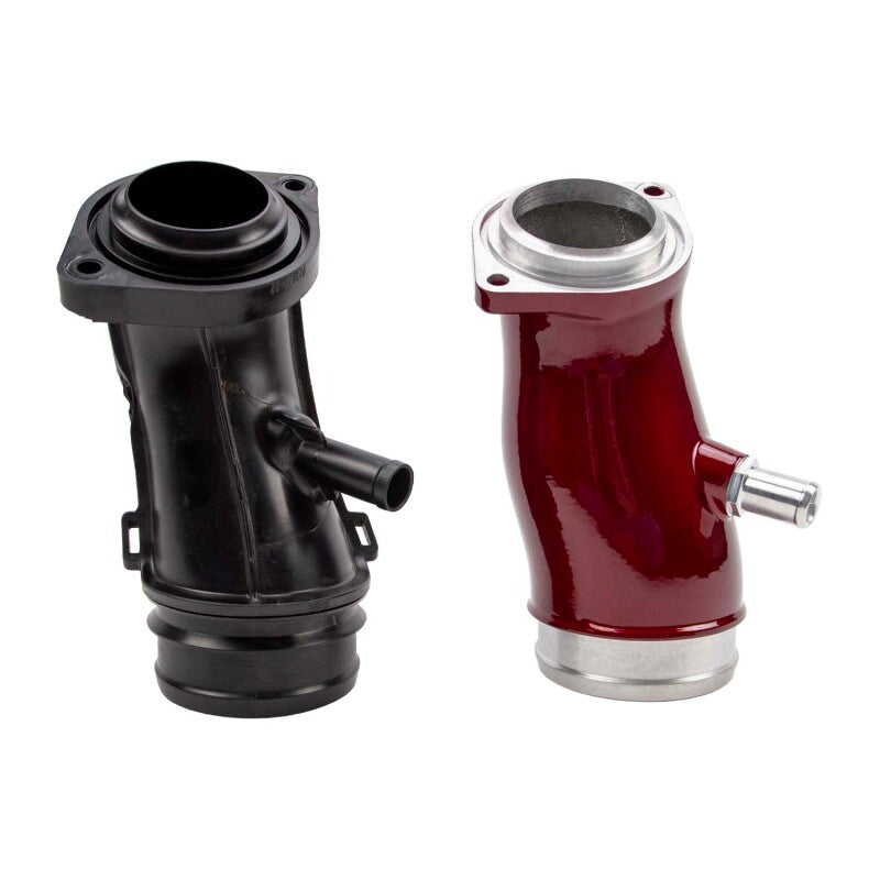 Wehrli 17-26 GM Duramax L5P High Flow Intake Horn - Cat Yellow - WCF100775-CAT