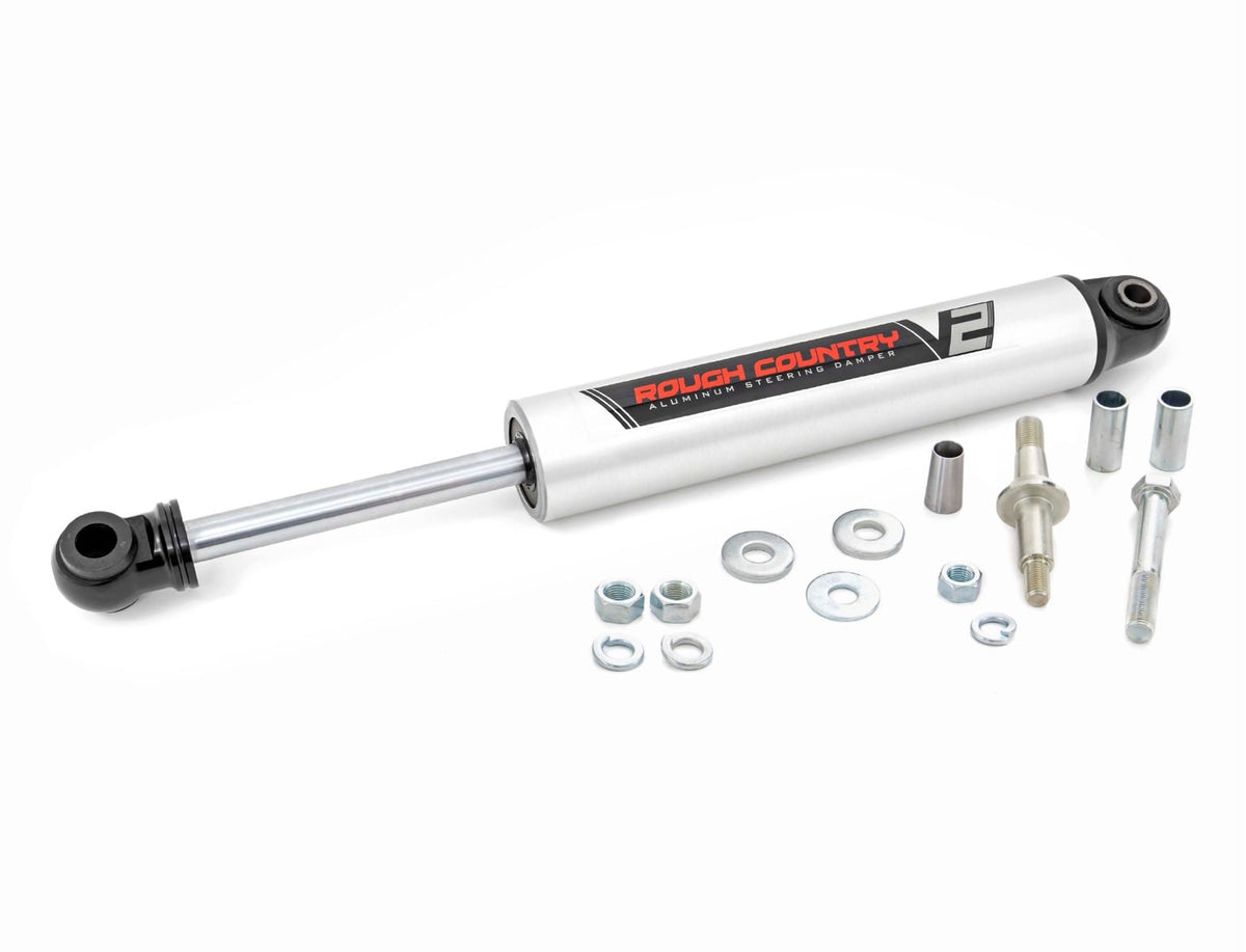 Rough Country - V2 Steering Stabilizer - Ram 2500/3500 4WD (2010-2012) - 8732370