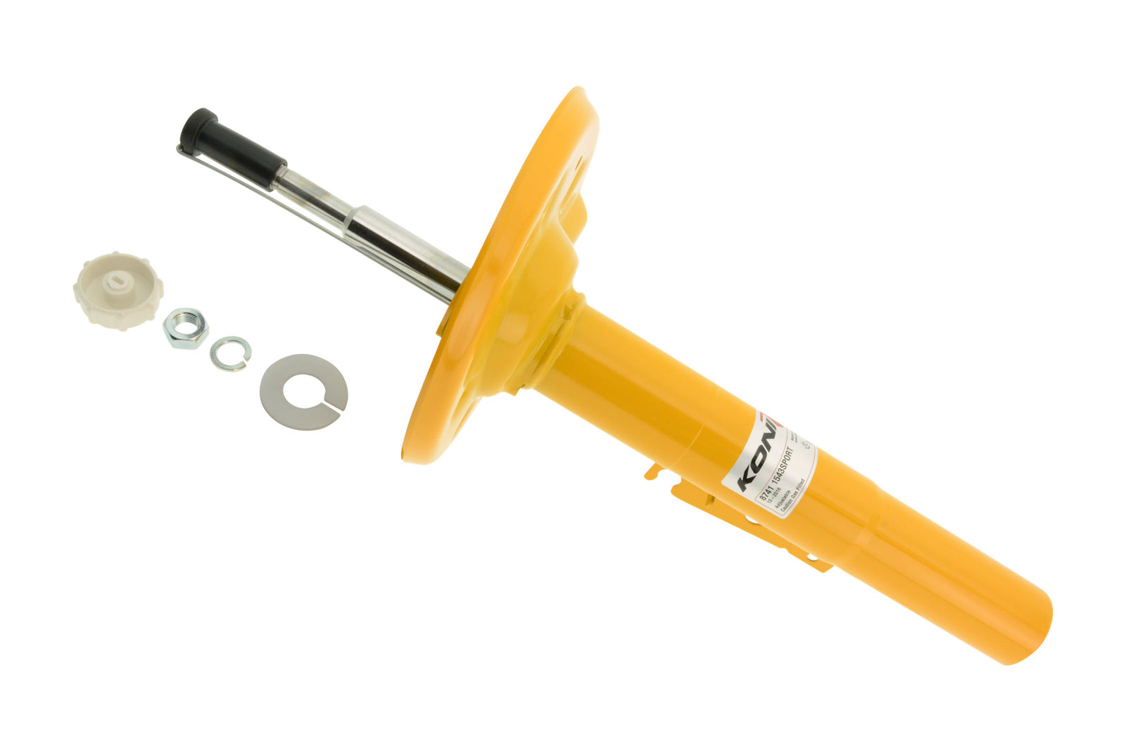 Koni Sport (Yellow) Shock 99-05 Porsche 911 (996) Carrera 2 (excl. C4/ Turbo/ GT2/ GT3) - Front - 8741 1543Sport