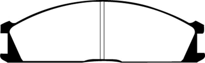 EBC 98-04 Nissan Frontier 2.4 2WD Ultimax2 Front Brake Pads - UD333