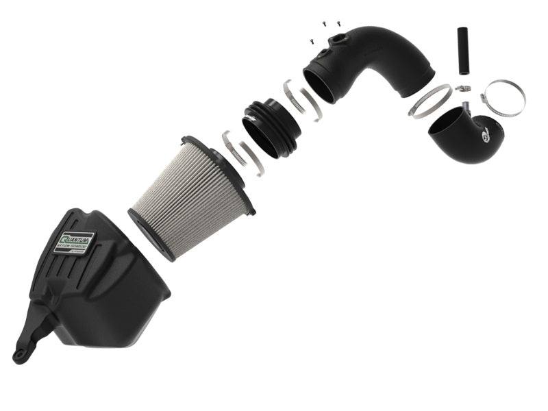 aFe Quantum Cold Air Intake System w/ Pro Dry S Media 10-12 Dodge Ram Diesel Trucks L6-6.7L (td) - 53-10015D