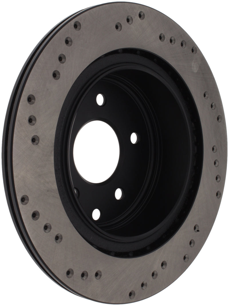 StopTech 08-09 Infiniti EX35 / 05-08 G35 / 09 G37 / 06-09 M35/M45 Drilled Right Rear Rotor - 128.42088R