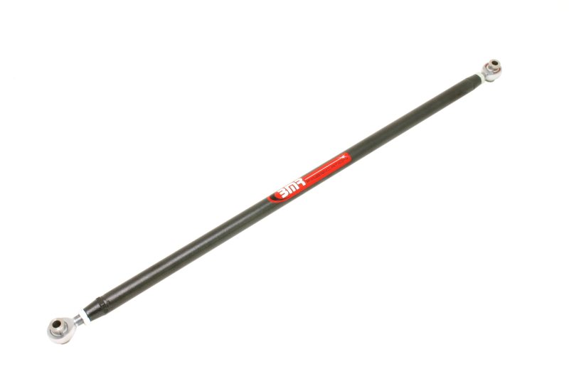 BMR 05-14 S197 Mustang Chrome Moly Panhard Rod w/ Double Adj. Rod Ends - Black Hammertone - MPHR012H for 2005-2014 Ford Musta