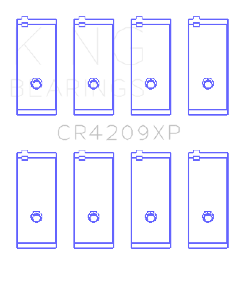 King Toyota 3SGTE (Size 0.25mm) Performance Rod Bearing Set - CR4209XP0.25