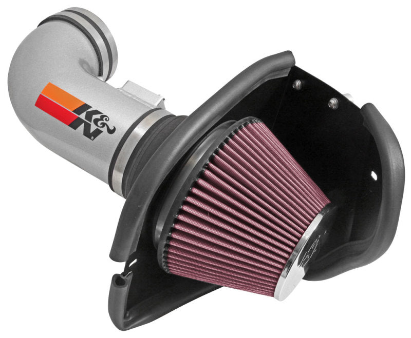 K&N 09-15 Cadillac STS-V 6.2L V8 Typhoon Performance Intake - 69-4530TS for 2009-2015 Cadillac CTS - front view