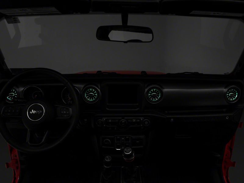 Raxiom 18-23 Jeep Wrangler JL LED Ambient Vent Lighting Kit - J139323-JL