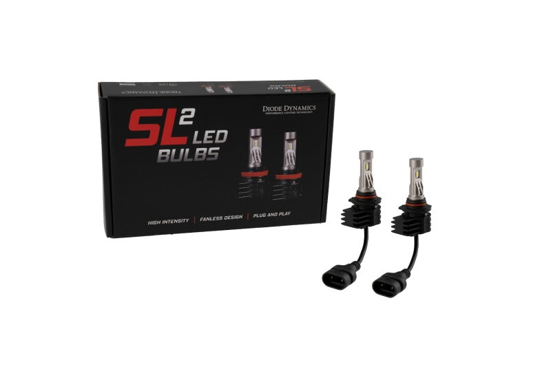 Diode Dynamics 9005/9011/H10 Yellow SL2 LED Bulbs (pair) - DD0464P