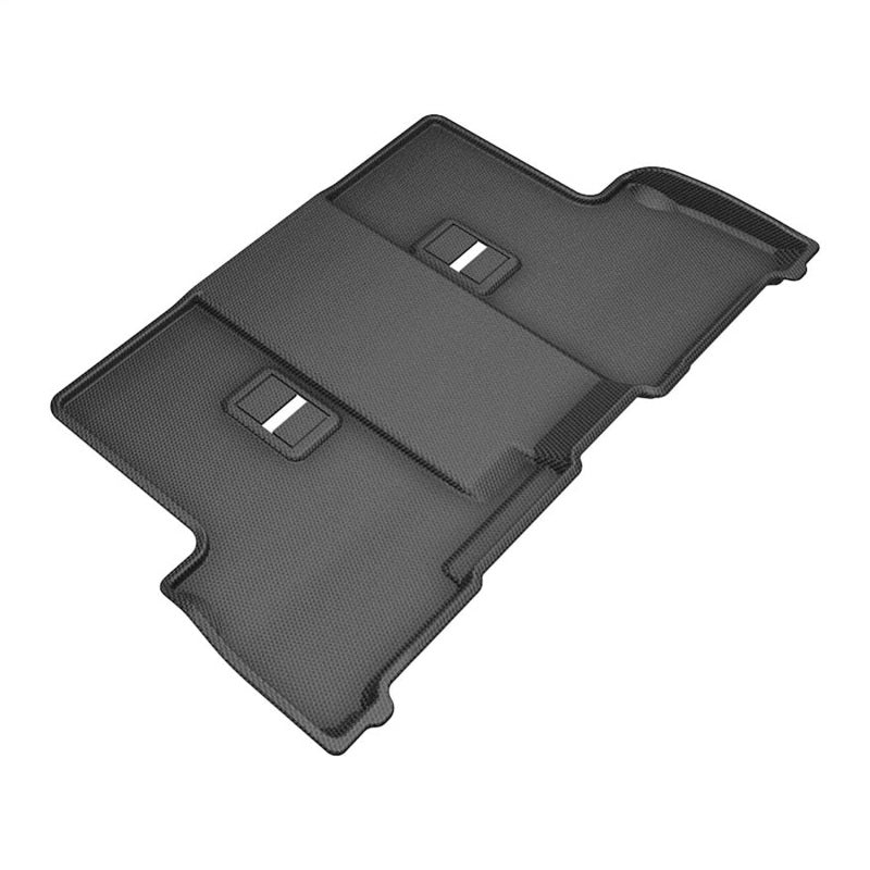 3D MAXider 23-25 Toyota Sequoia Kagu Black Floor Mat - Row 3 - L1TY30331509