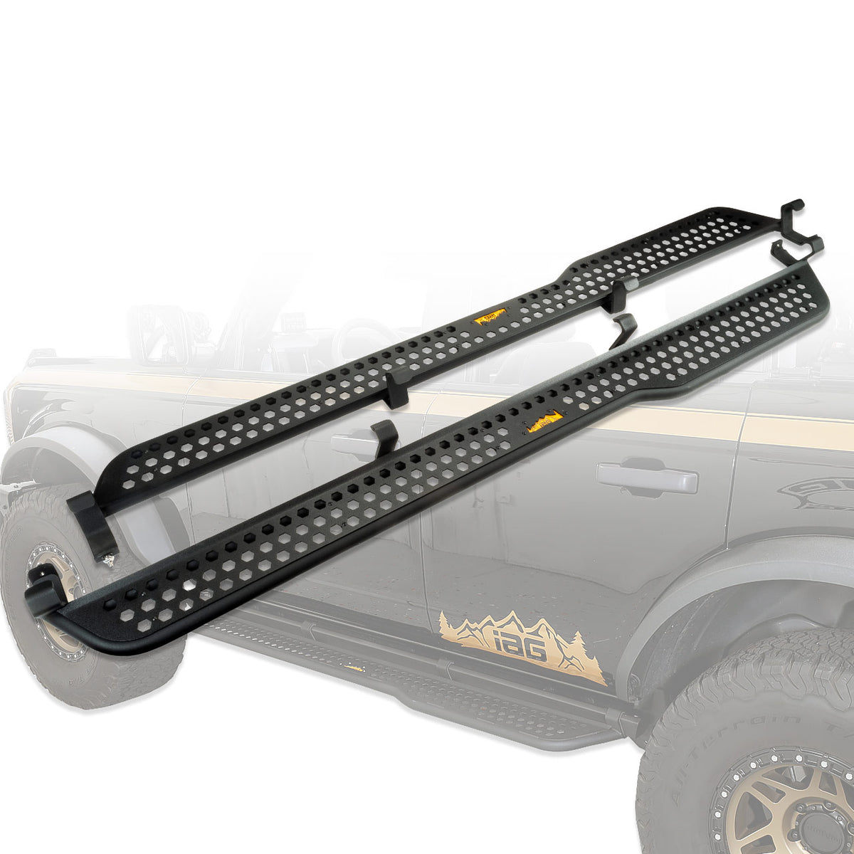 IAG Full Length EZ-Step Add-on for 2021+ Ford Bronco (1 Pair)
