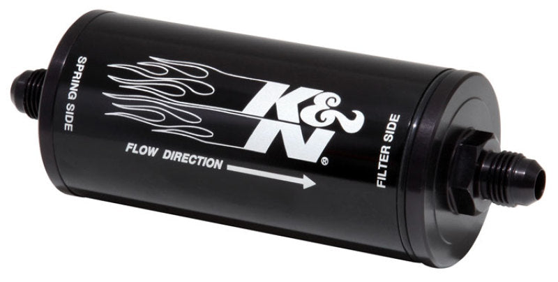 K&amp;N 2in OD x 6in L 6AN 25 Micron In-Line Fuel/Oil FIlter - 81-1000