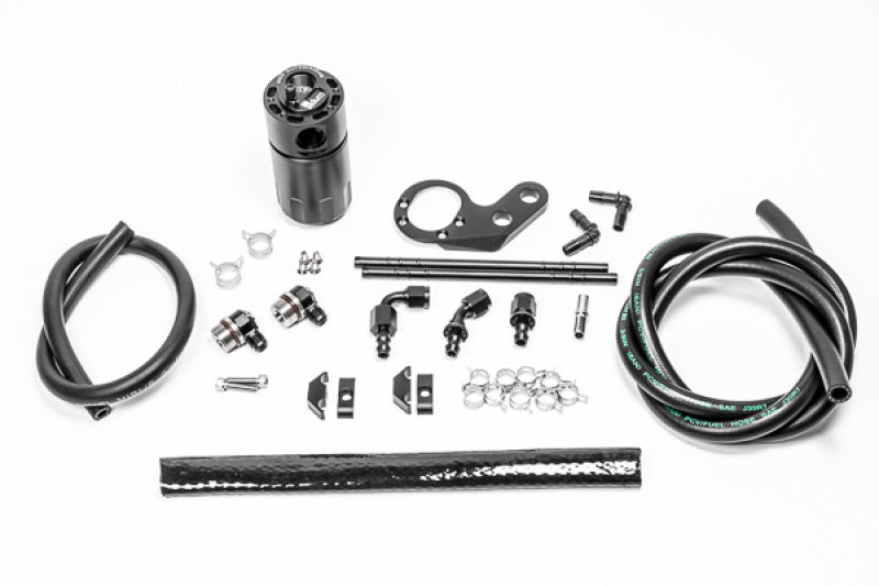 Radium 2017+ Honda Civic Type-R CCV Fluid Lock Catch Can Kit - 20-0825-FL