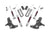 4 Inch Lift Kit | Chevy C1500/K1500 Pickup Extended Ca/Half-Ton SUV (88-99)