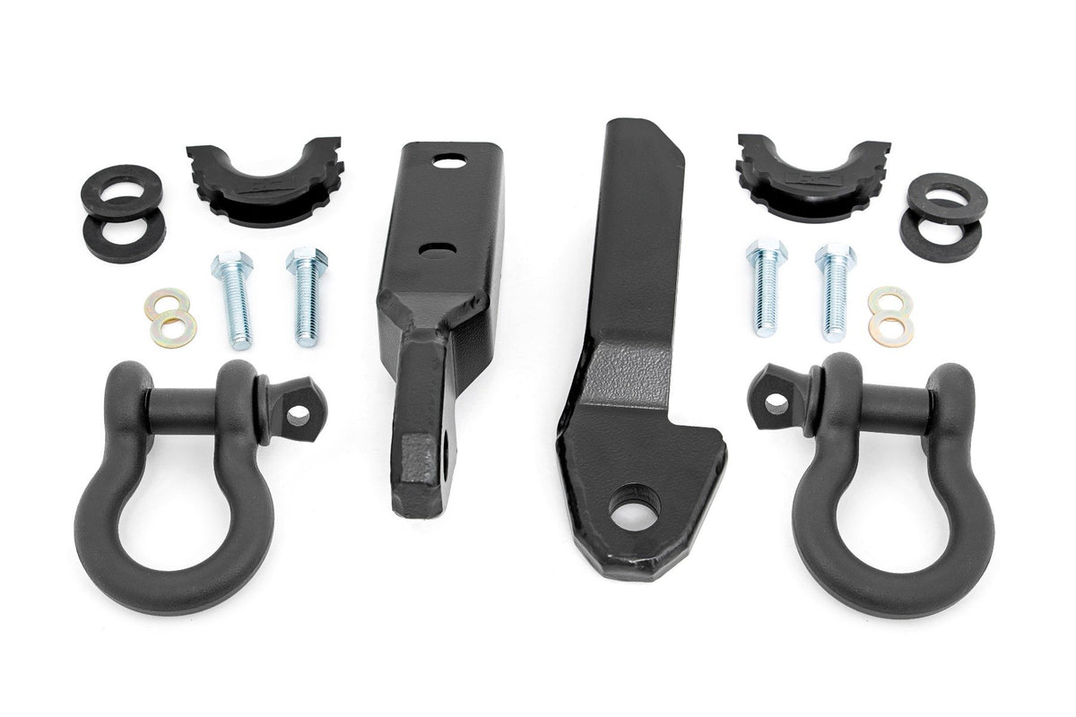 Tow Hook to Shackle Bracket | D-Ring Combo | Chevy C1500/K1500 Truck &amp; SUV (88-99)