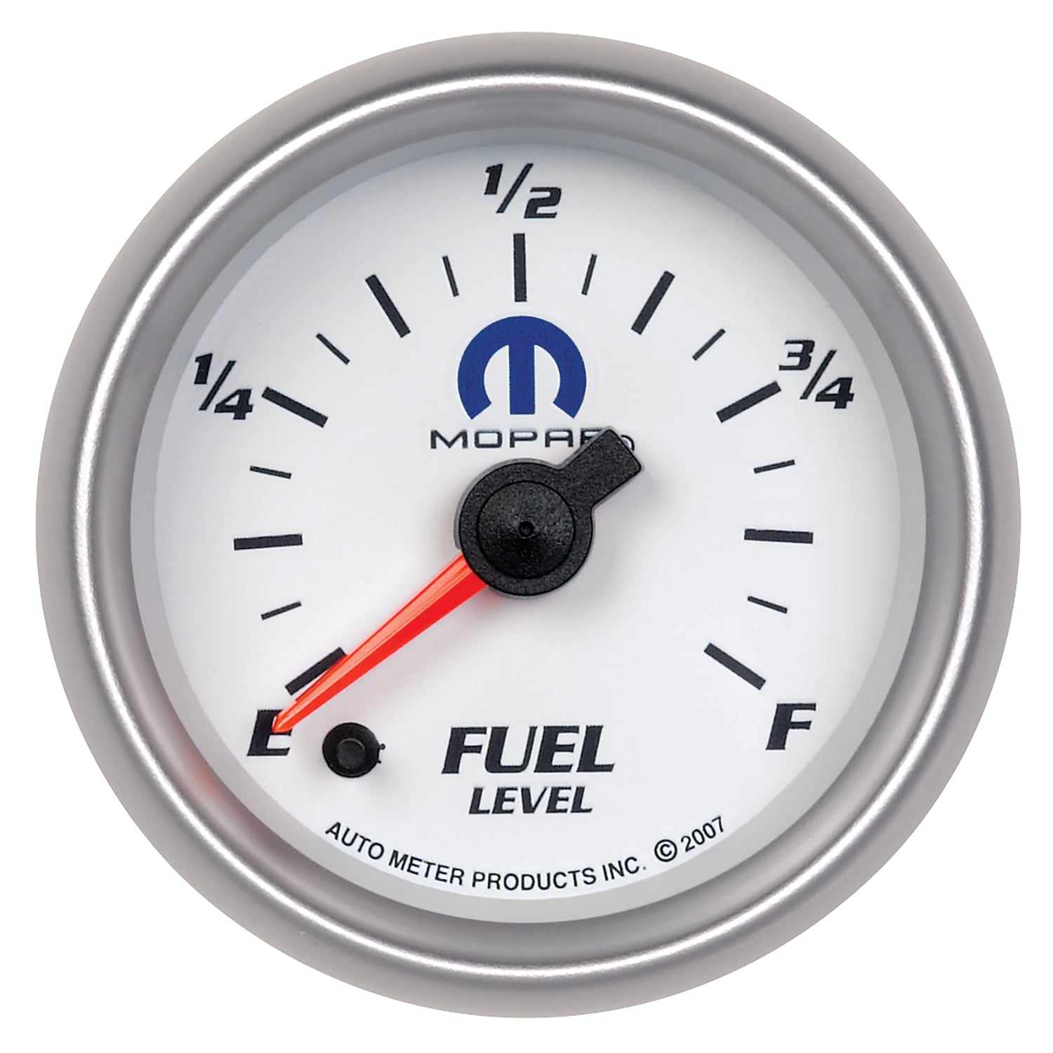 AutoMeter Gauge Fuel Level 2-1/16in. 0-280 Ohm Programmable White Mopar - 880027