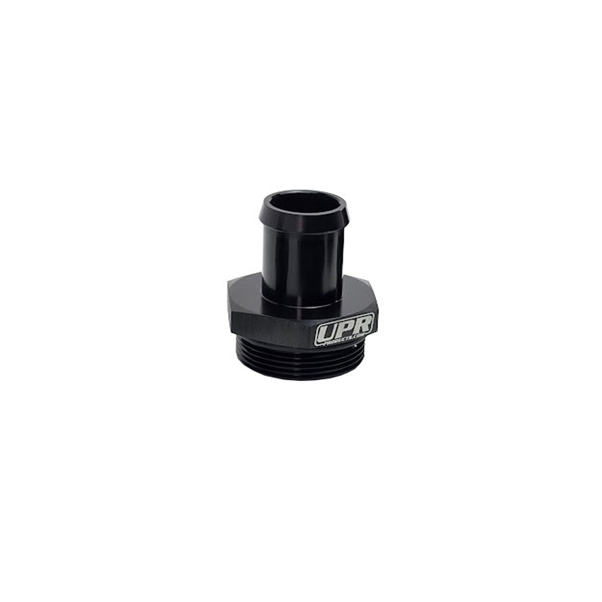 UPR - 20AN ORB Male to 1" Barb Adapter Fitting Black - 8801-002 by UPR Products - front view