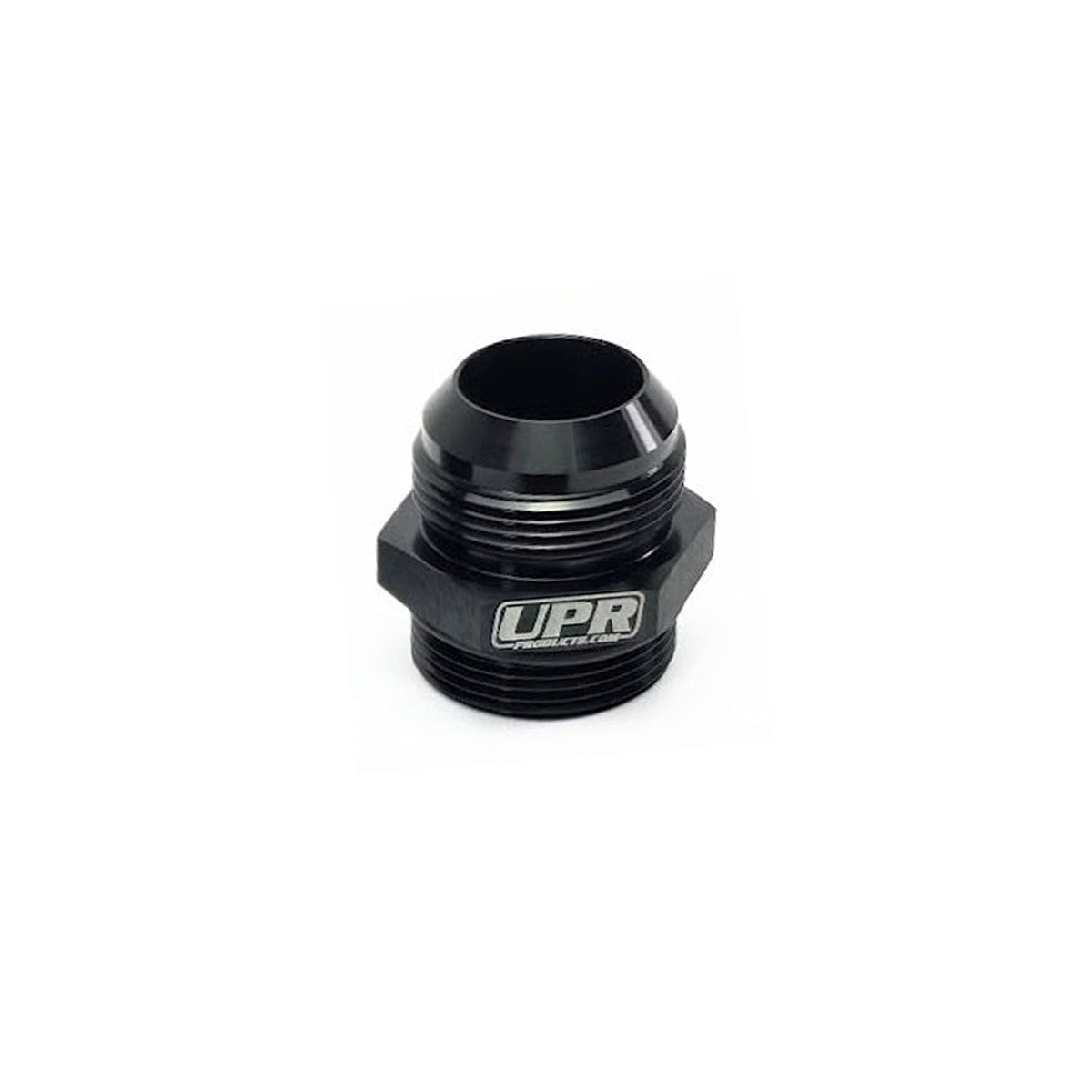 UPR - 20AN ORB Male to 20AN Male Adapter Fitting Black - 8801-009 by UPR Products - front view