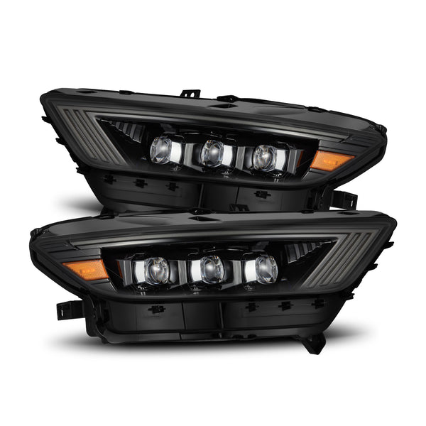 AlphaRex 15-17 Ford Mustang NOVA LED Proj HL Alpha-Black w/Activ Light/Seq. Signal + Switchback DRL - 880114