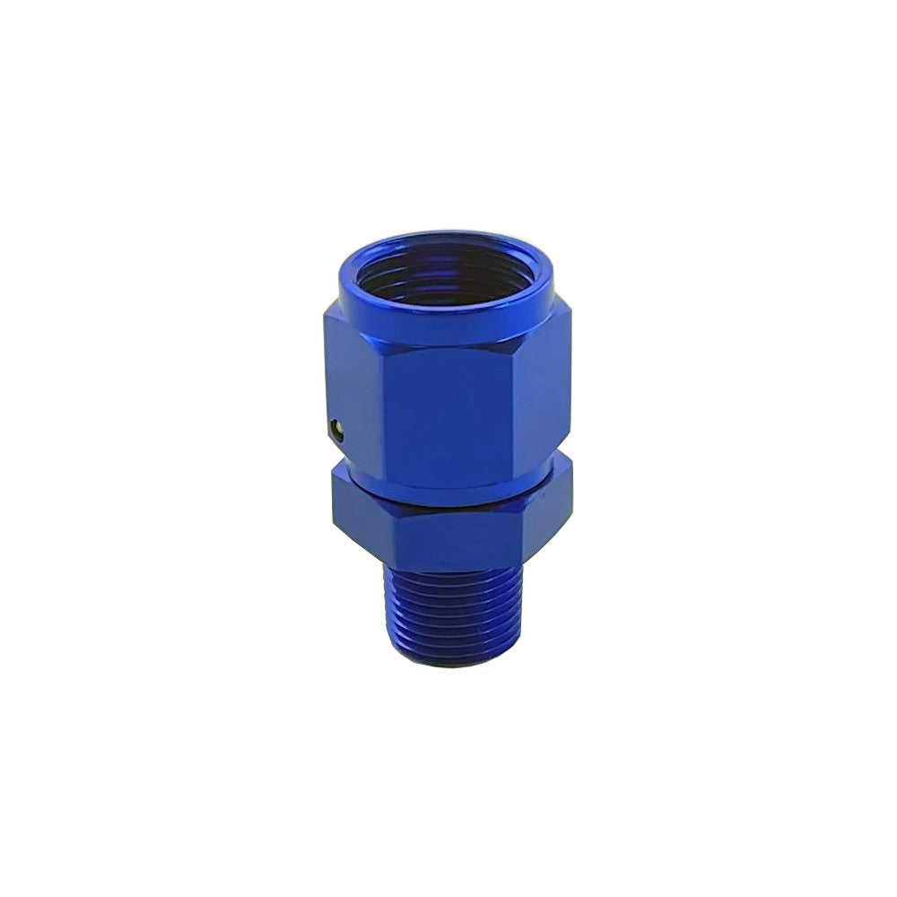 UPR - 3/8 NPT Straight 10AN Female Adapter Fitting Blue - 8802-053 by UPR Products