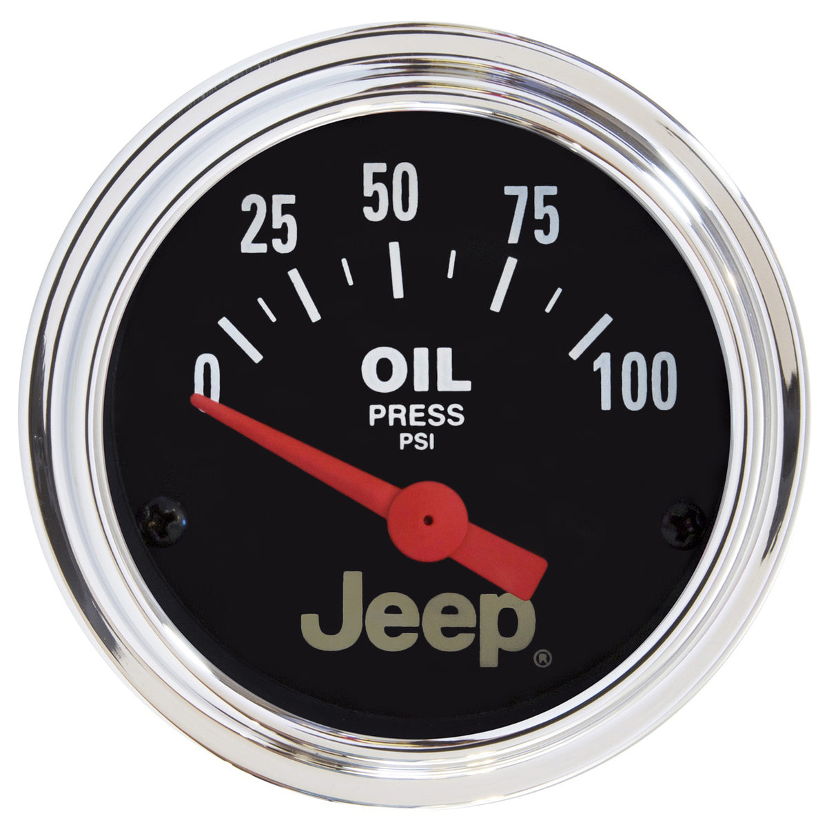Autometer Jeep 52mm 0-100 PSI Short Sweep Electronic Oil Pressure Gauge - 880240