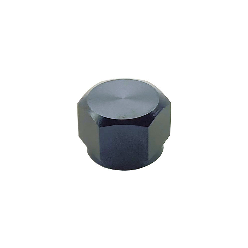 UPR - 10AN Flare Cap Female w/O-Ring ORB Black - 8805-005 by UPR Products