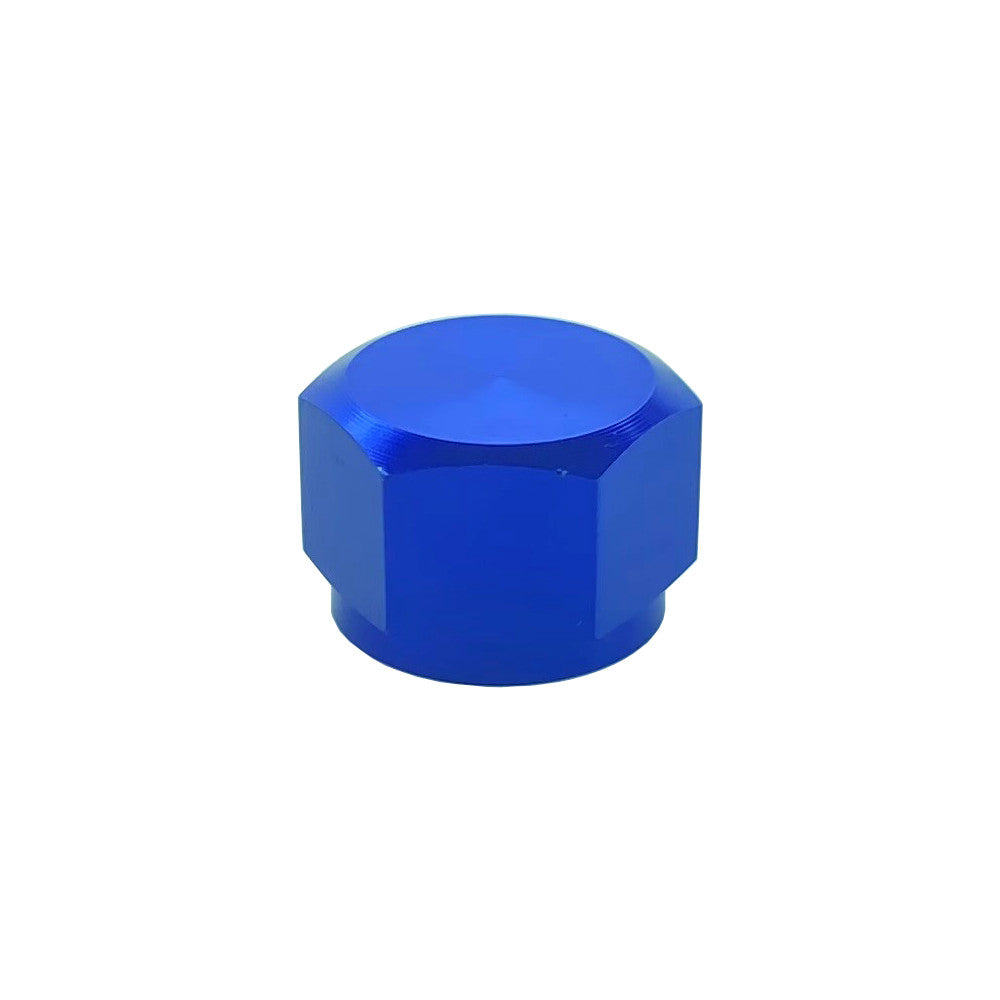 UPR - 10AN Flare Cap Female w/O-Ring ORB Blue - 8805-014 by UPR Products