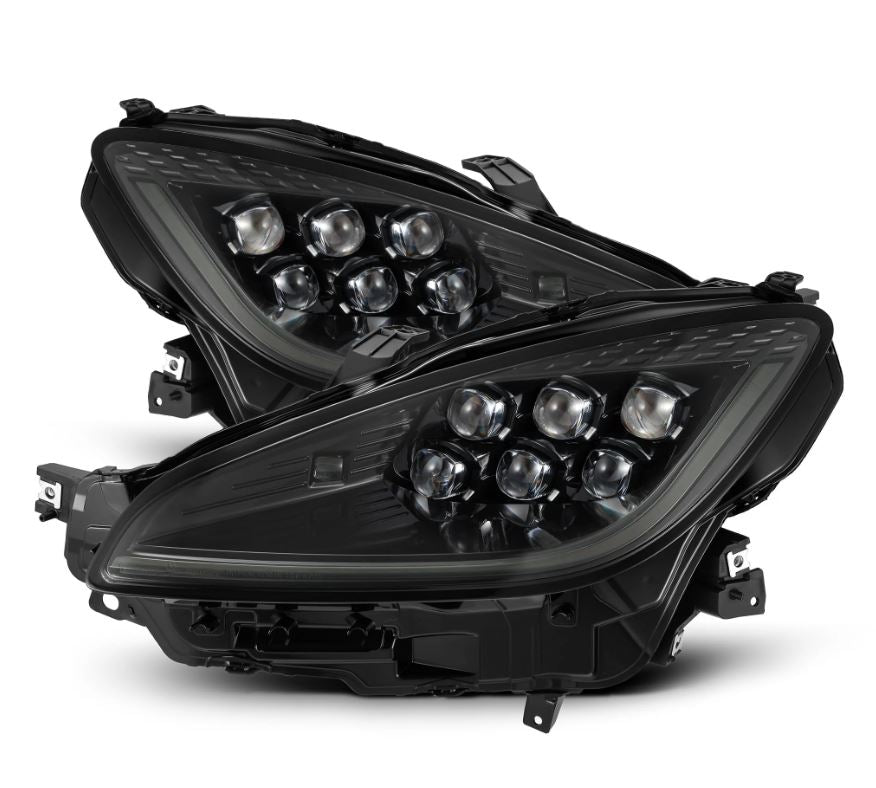 AlphaRex 22+ Toyota GR86 / Subaru BRZ NOVA-Series LED Projector Headlights - Alpha Black - 880875