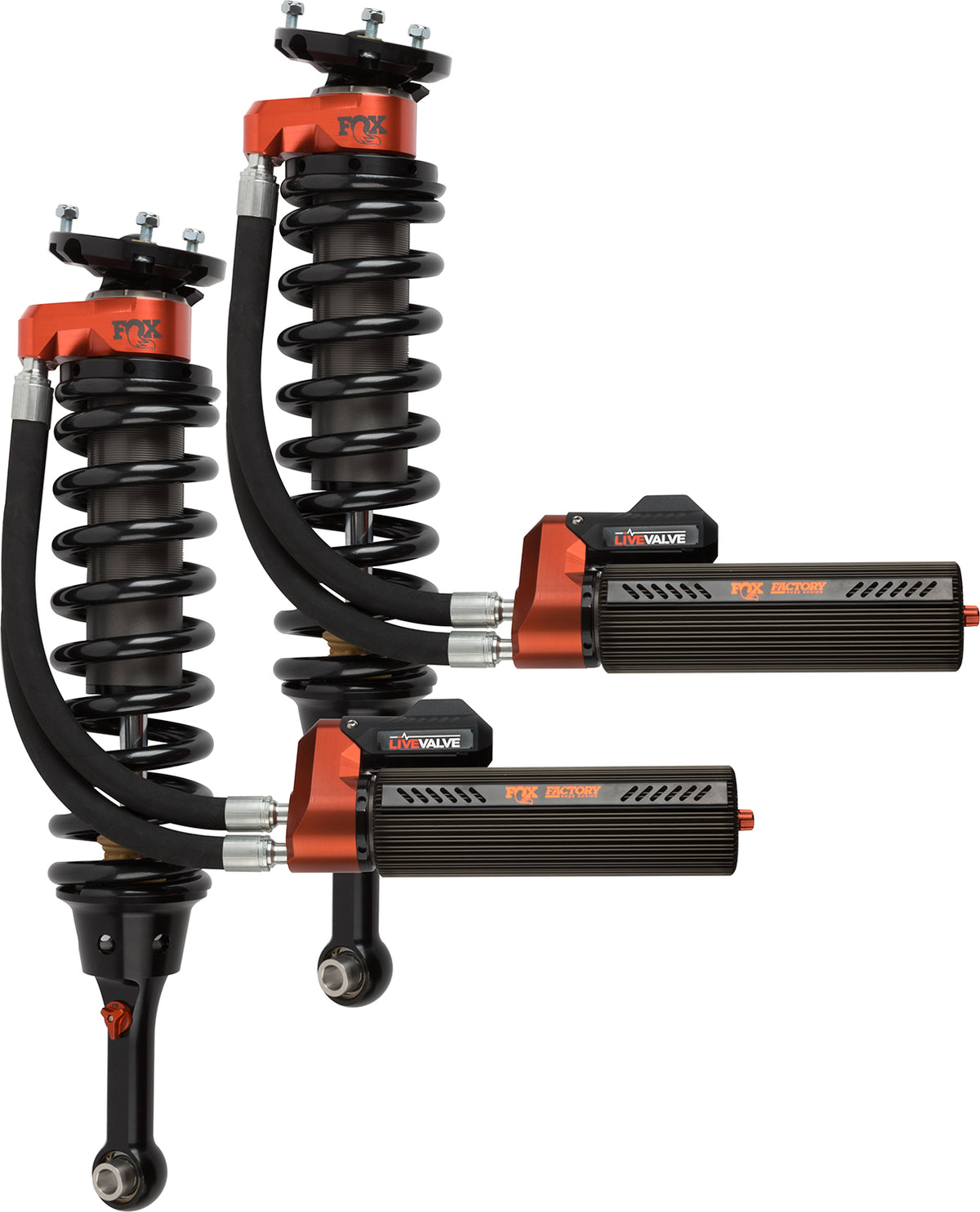 Fox 3.0 Factory Race Series Live Valve Internal Bypass Coilover Shock 2019+ Ford Raptor - Front - 883-06-153