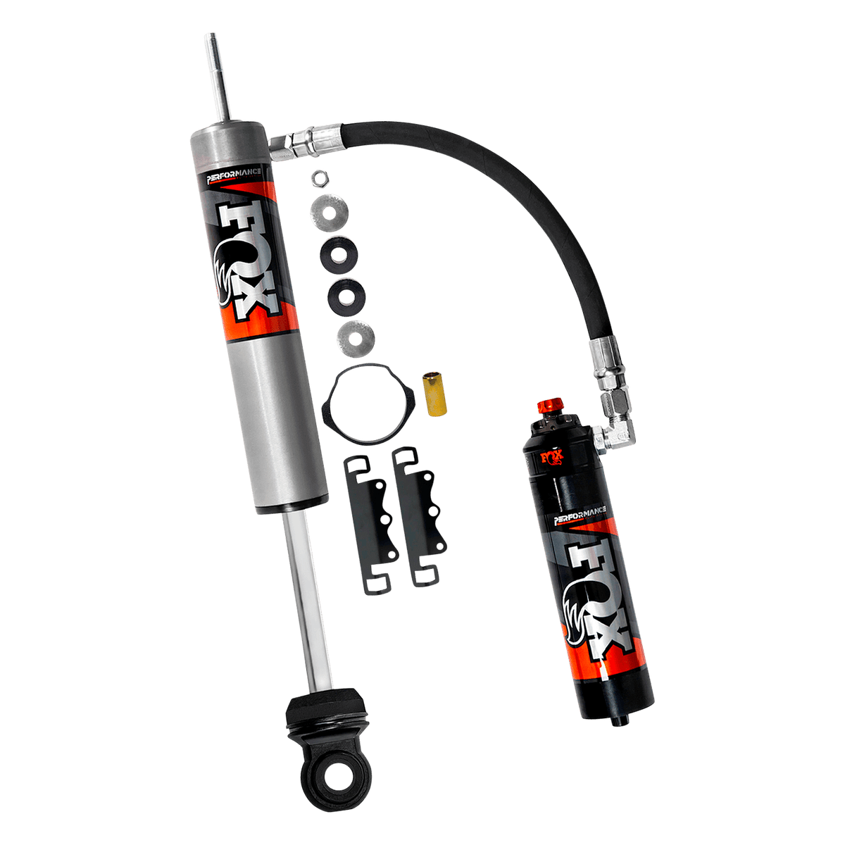 BDS Suspension FOX 2.5 Remote Reservoir Front Shocks - DSC | 2-3.5 Inch Lift | Performance Elite Series | Ford F250/F350 Super Duty (17-26) 4WD