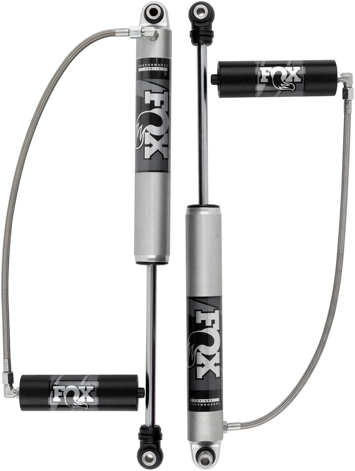Fox 20+ Jeep JT Gladiator 2.0 Performance Series Remote Reservoir Front Shock 3.5-4in Lift - 885-24-248