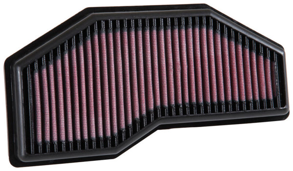 K&N 2016 Triumph Speed Triple 1050 Replacememt Air Filter - TB-1016 for 2016-2020 Triumph Speed Triple S - front view