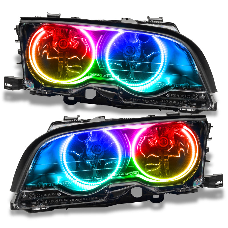 Oracle 99-01 BMW 3 Series Coupe HL - (Halogen) - ColorSHIFT w/o Controller SEE WARRANTY - 8113-334