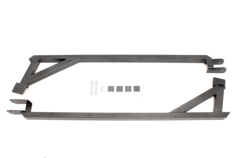 BMR 82-82 3rd Gen F-Body Weld-On Boxed Subframe Connectors (Inside Frame Exhaust) - Black Hammertone - SFC008H by BMR Suspens