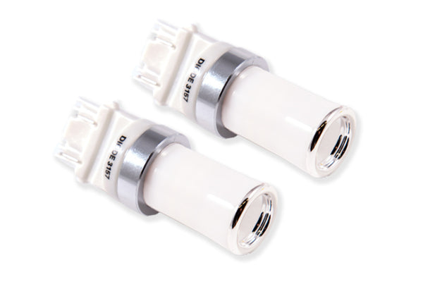 Diode Dynamics 3157 LED Bulb HP48 LED - Cool - White (Pair) - DD0057P for 2000-2006 Chevrolet Tahoe - front view