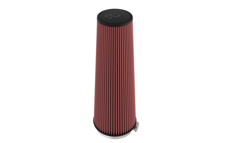 K&amp;N Universal Clamp-On Air Filter 7-1/2in 6 DEG FLG 5in OD 20 1/8in H - RU-5295