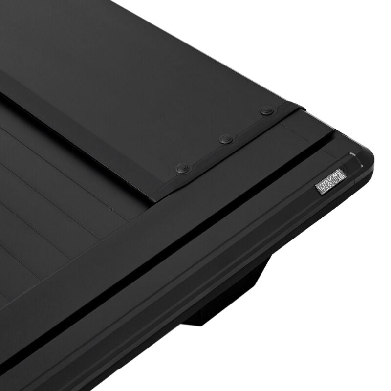 Westin 16-23 Toyota Tacoma 5ft 5in Bed Manual Retractable Tonneau Cover - Black - 19-61065