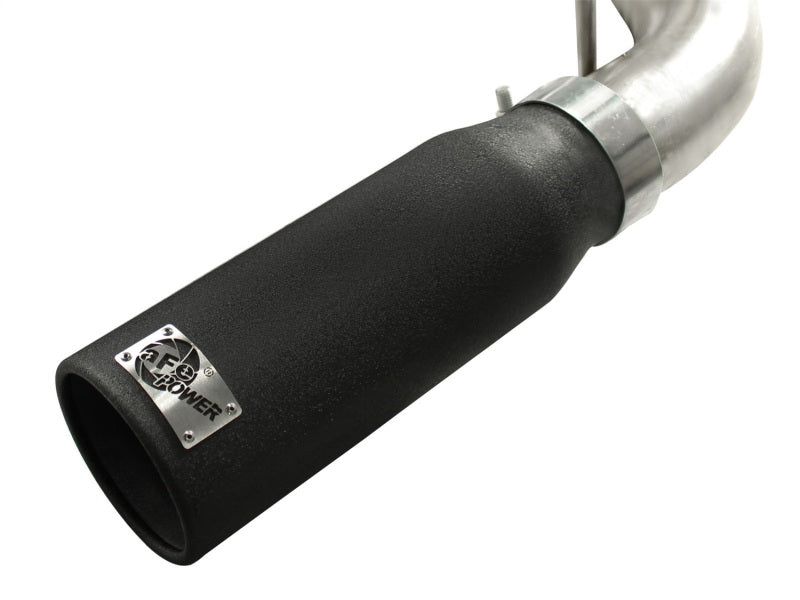 aFe MACHForce XP 2-1/2in to 3in 409 SS Cat-Back Exhaust w/ Black Tips 10-17 Toyota Tundra V8 5.7L - 49-46014-B