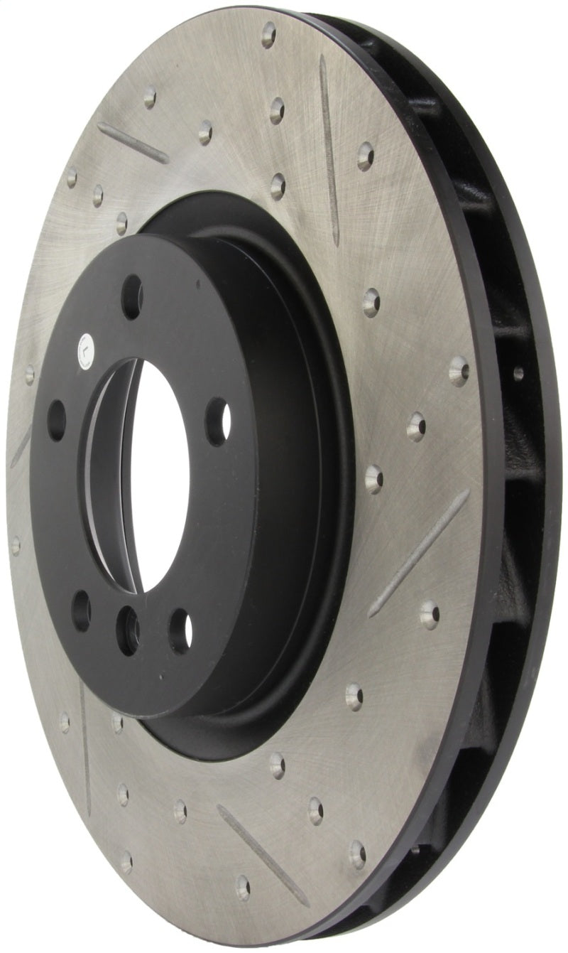 StopTech Slotted &amp; Drilled Sport Brake Rotor - 127.34038L