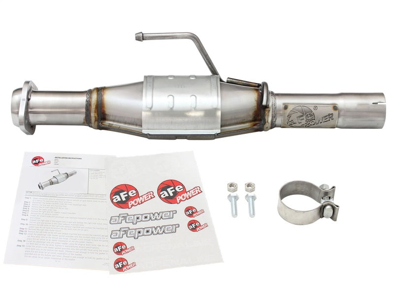 aFe Power Direct Fit Catalytic Converter Replacements Rear 04-06 Jeep Wrangler (TJ/LJ) I6-4.0L - 47-48004