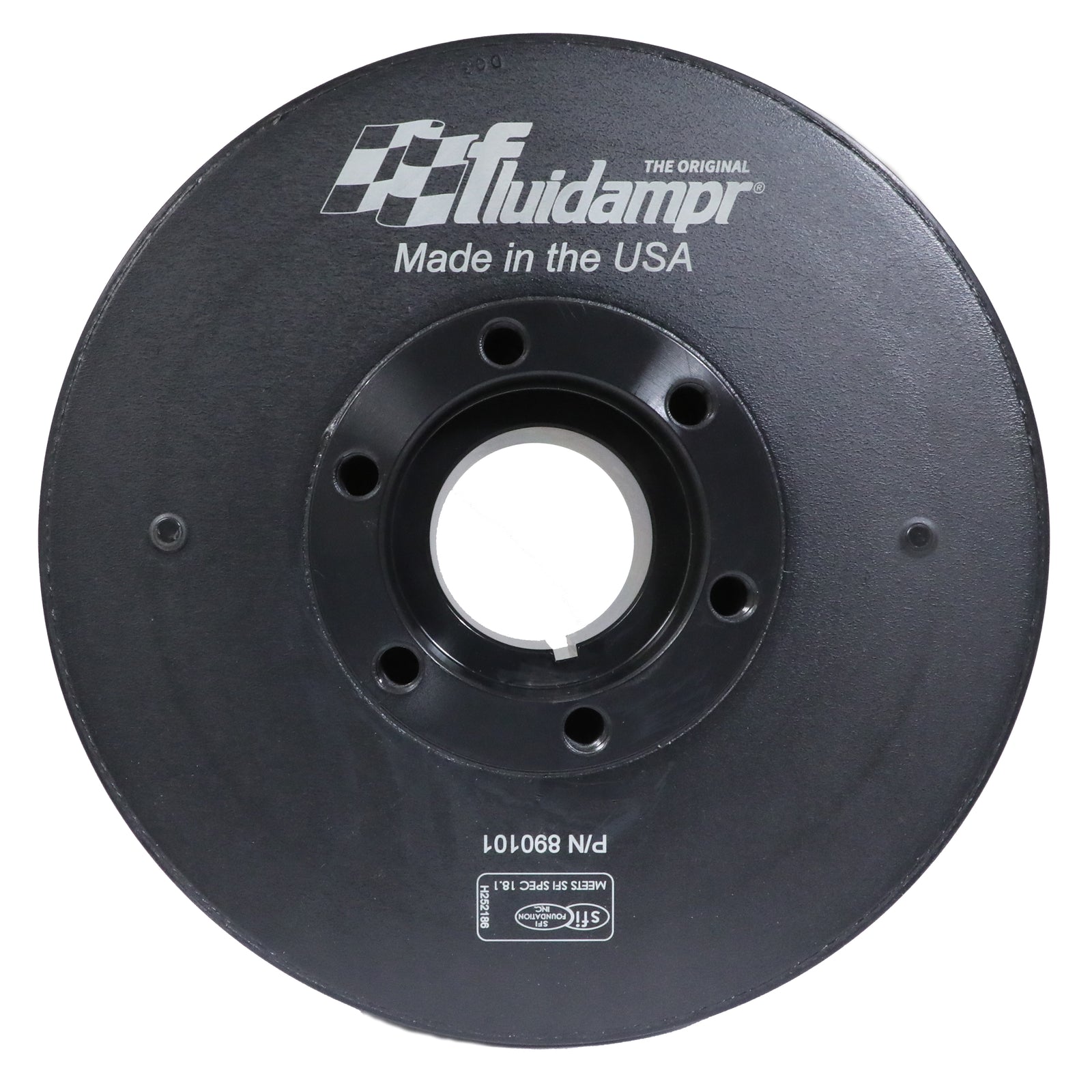 Fluidampr 6.6L GM Duramax 2001-2005 Steel Externally Balanced Damper - 890101 for 2001-2005 Chevrolet Silverado 2500 - front 