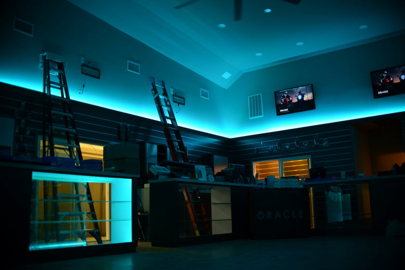 Oracle Exterior Black Flex LED 12in Strip - RGB ColorSHIFT SEE WARRANTY - 3804-333