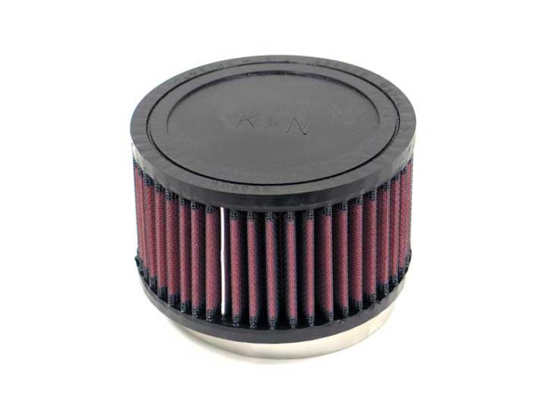 K&amp;N Filter Universal Rubber Round Straight Filter 3.5in Flange 3in Height - RU-1790