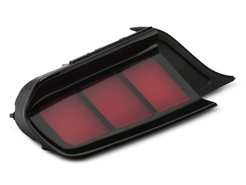 Raxiom 15-23 Ford Mustang Profile LED Tail Lights Gloss Blk Housing- Red Lens - 402182