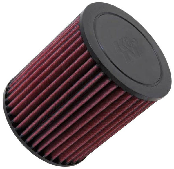 K&N 04-11 Audi A6 2.0L Round Replacement Air Filter - E-9282 by K&N Engineering - front view
