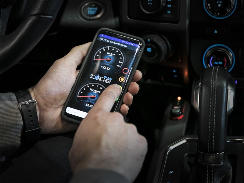 aFe Scorcher Bluetooth Power Module 15-19 BMW M2 Competition/M3/M4 (F80/82/83/87) L6-3.0L (tt) S55 - 77-86310