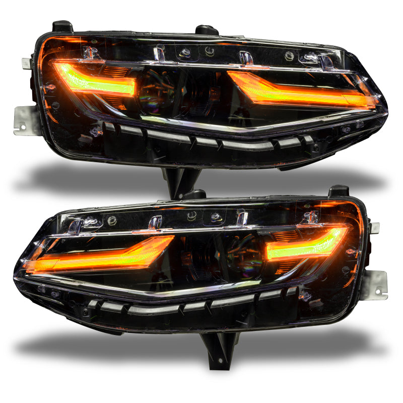 Oracle 19-21 Chevy Camaro LS/LT RGB+A Headlight DRL Kit - w/ Simple Controller SEE WARRANTY - 1418-504