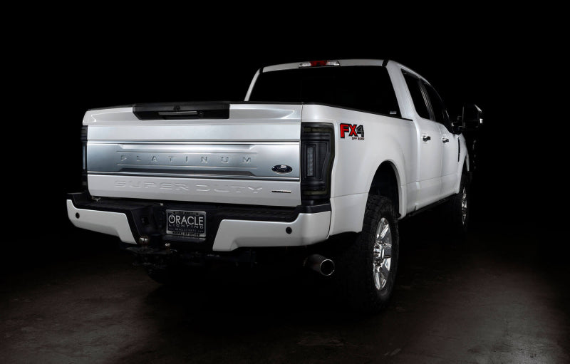 Oracle Lighting 17-22 Ford F-250/350 (Black Series) Flush Mount LED Tail Lights SEE WARRANTY - 5896-504-T