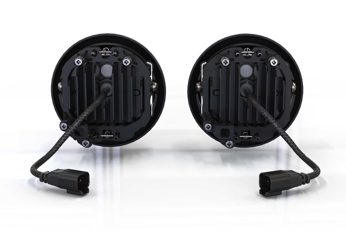 Morimoto - 4Banger Fog Kit: 2014-2015 Sierra (NCS White, Spot)