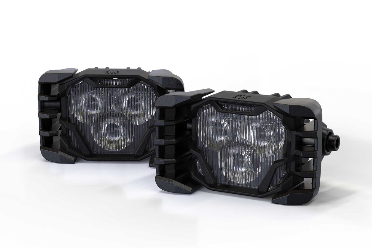 Morimoto - 4Banger Fog Kit: 2015-2020 Raptor (HXB White, Wide 3X)