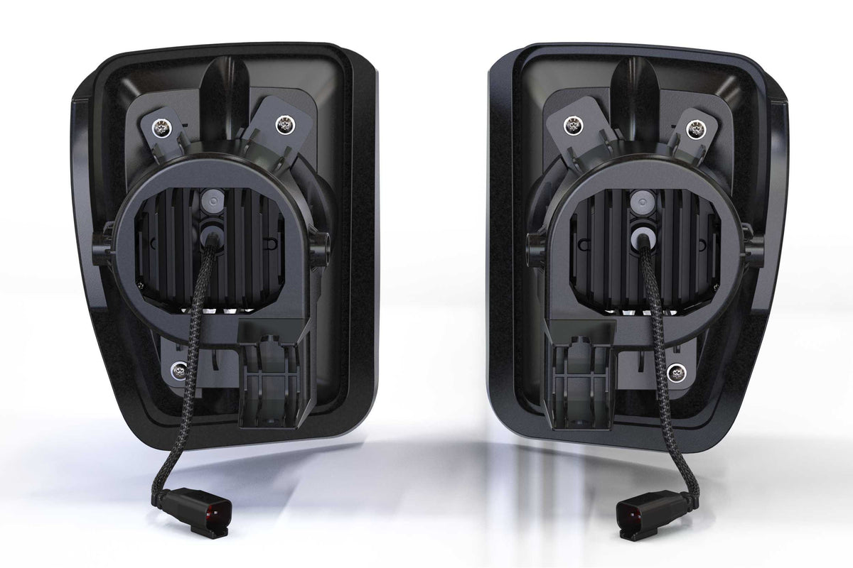 Morimoto - 4Banger Fog Kit: 2013-2018 Ram 1500 (HXB White, Spot)