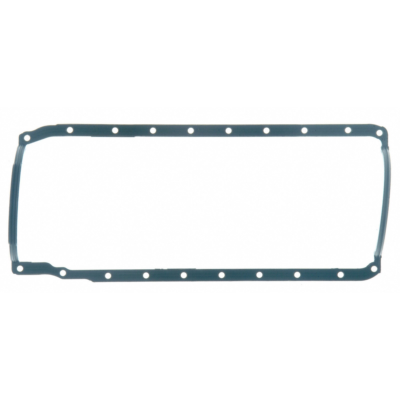 Fel-Pro 1-piece w/rigid carrier 1866 Engine Oil Pan Gasket Set Molded rubber - front view